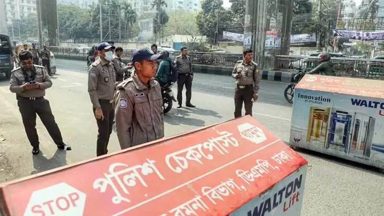 রাজধানীতে নিরাপত্তা জোরদার, ২০০'র বেশি চেকপোস্ট: ডিএমপি