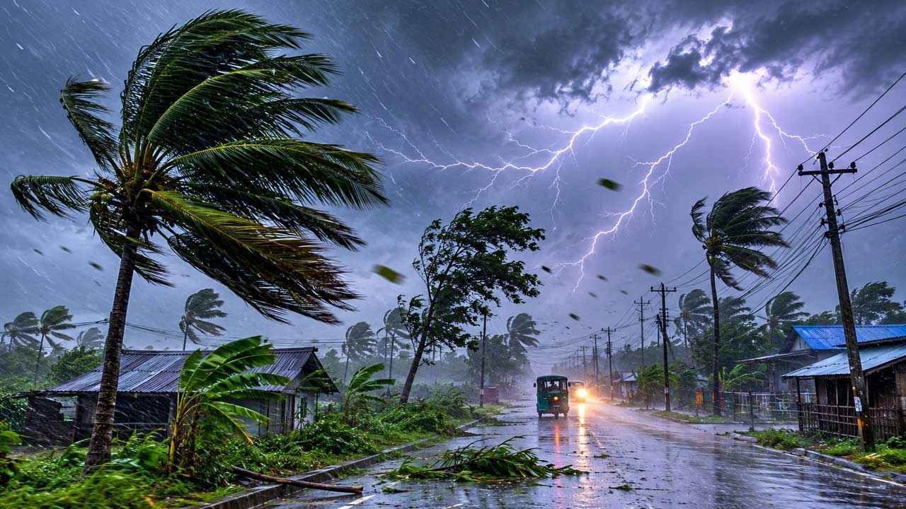সন্ধ্যার মধ্যে ৮ অঞ্চলে বজ্রবৃষ্টির শঙ্কা
