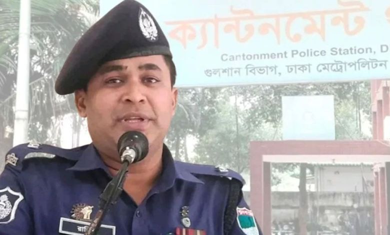 রাষ্ট্রদ্রোহ মামলায় ক্যান্টনমেন্ট থানার সাবেক ওসি গ্রেপ্তার